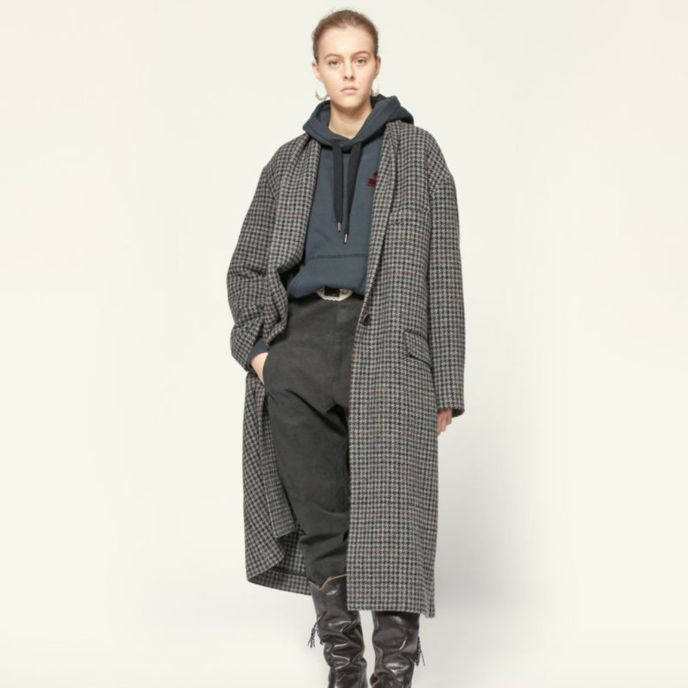 Isabel Marant Etoile Henol Coat Wool Coat 36